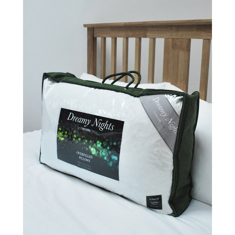 Wayfair Sleep Duck Feather Plush Support Pillow & Reviews Wayfair.co.uk